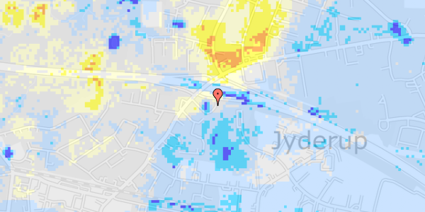 Ekstrem regn på Lyngkrogen 7