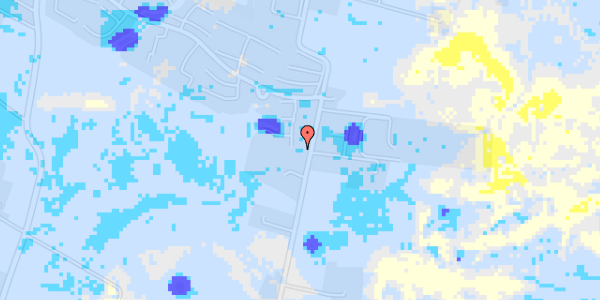 Ekstrem regn på Nymarks Allé 346