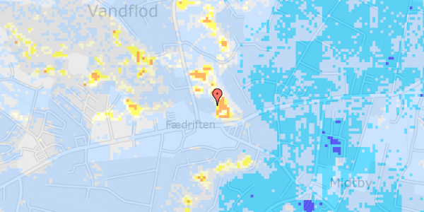 Ekstrem regn på Blåvandvej 33B