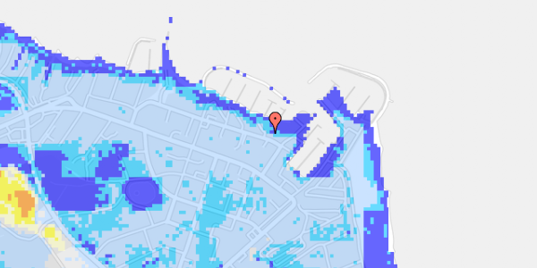 Ekstrem regn på Strandvejen 4F