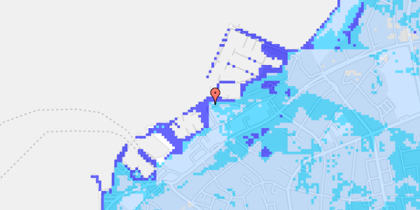 Ekstrem regn på Havnepladsen 35