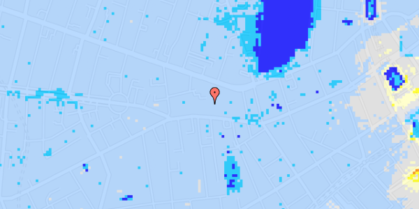 Ekstrem regn på Vesterbrogade 66, 1. 