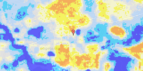 Ekstrem regn på Nordskovhusvej 1F