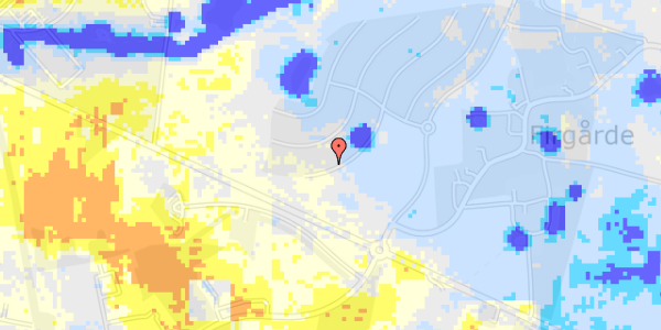 Ekstrem regn på Skrivervænget 12