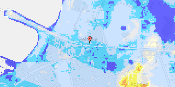 Ekstrem regn på Brohaverne Havekoloni 4