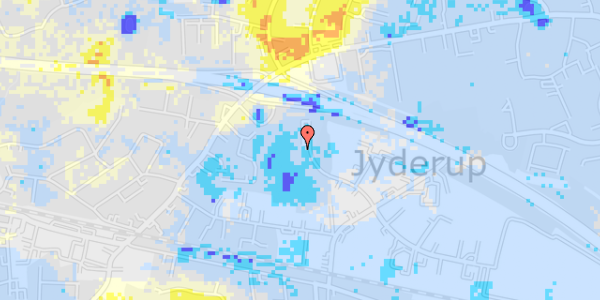 Ekstrem regn på Lunderosevej 5, 1. 119