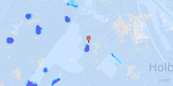 Ekstrem regn på Slotshaven 3H, 1. 13