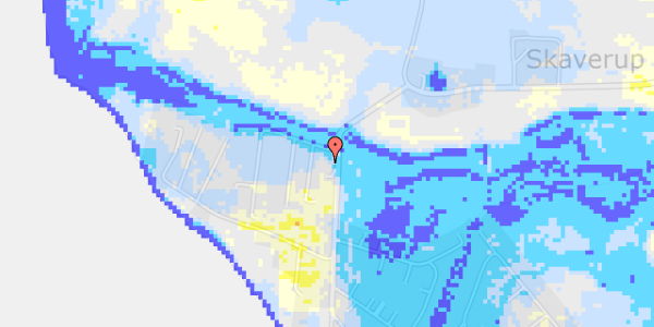 Ekstrem regn på Skaverupvej 60