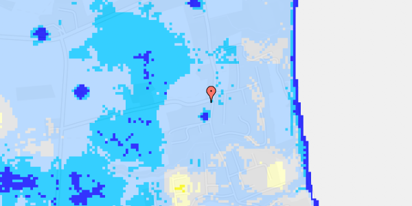 Ekstrem regn på Dalmose 1