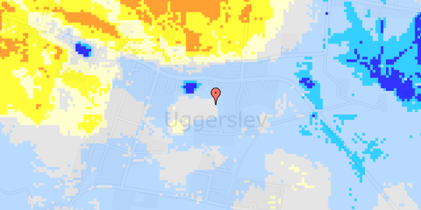 Ekstrem regn på Uggerslevvej 23B