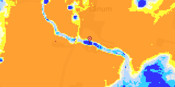 Ekstrem regn på Lånumvej 51B