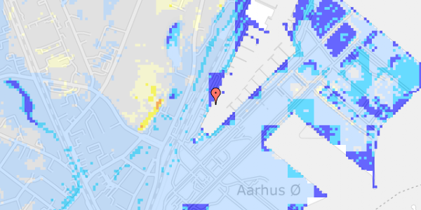 Ekstrem regn på Auktionskajen 18