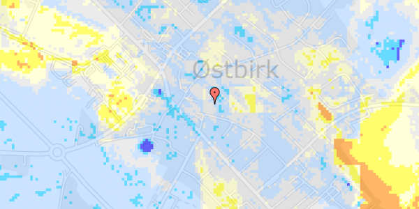 Ekstrem regn på Peder Skramsgade 1K