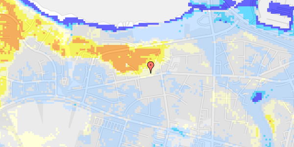 Ekstrem regn på Ølbyvej 32, 2. tv