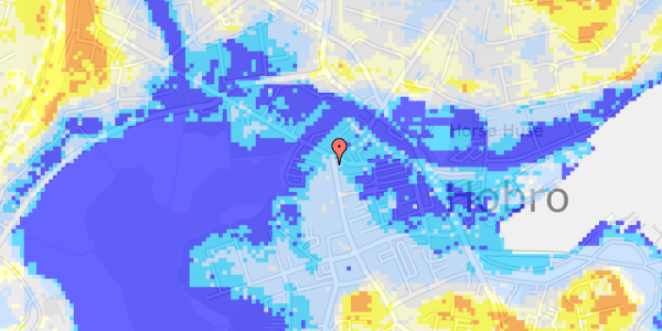 Ekstrem regn på Adelgade 10, st. 