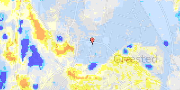 Ekstrem regn på Centervejen 43B