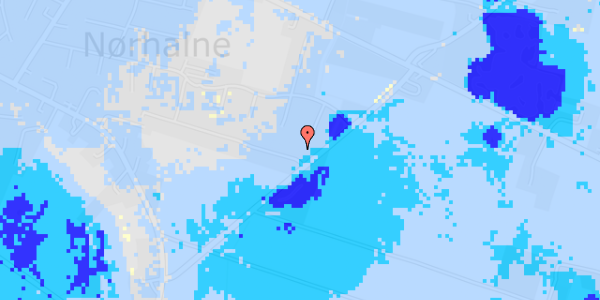 Ekstrem regn på Nicolajs Have 4