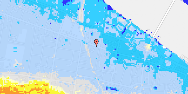 Ekstrem regn på Kastetvej 15