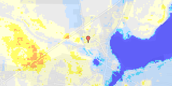 Ekstrem regn på Jels Toftevej 8B