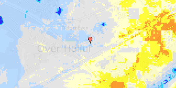 Ekstrem regn på C.F. Tietgens Boulevard 32C, st. 