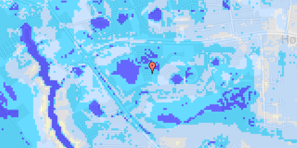 Ekstrem regn på Langhus 53