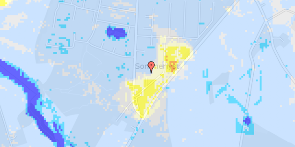 Ekstrem regn på Holtevej 3A