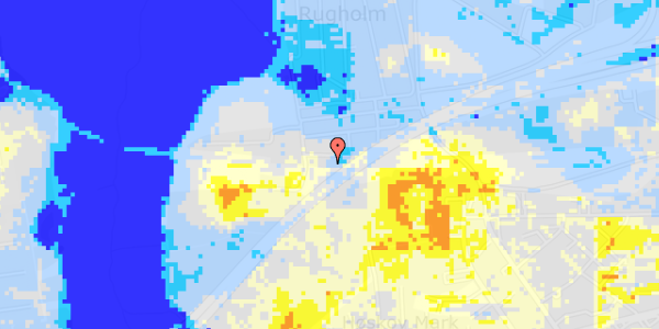 Ekstrem regn på Haveforeningen Norringholm 424