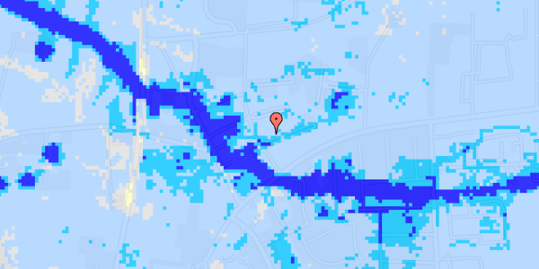 Ekstrem regn på Galgehøj 20