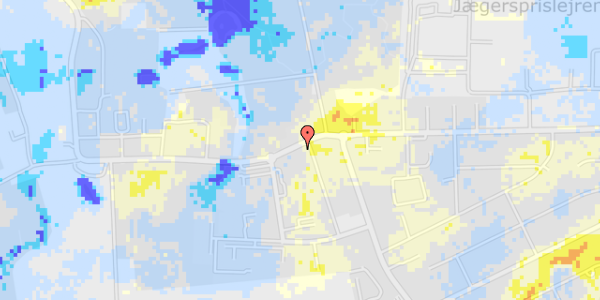 Ekstrem regn på Hovedgaden 24