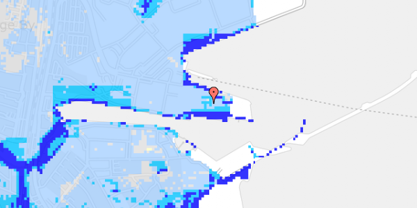 Ekstrem regn på Baltic Kaj 5