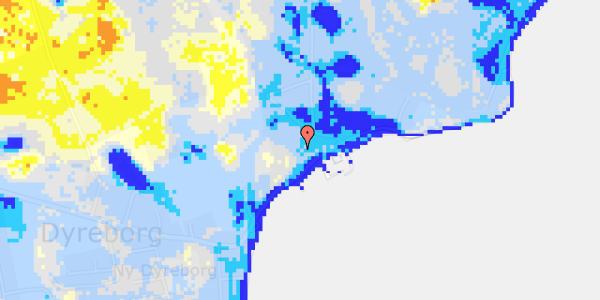 Ekstrem regn på Dyreborgvej 67A