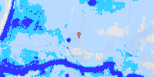 Ekstrem regn på Okholmvej 7