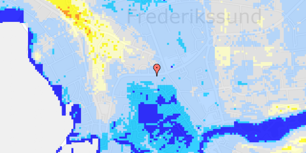 Ekstrem regn på Østergade 26