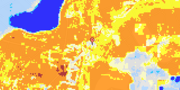 Ekstrem regn på Hasserisvej 172