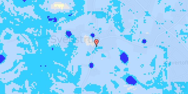 Ekstrem regn på Egebjergvej 4