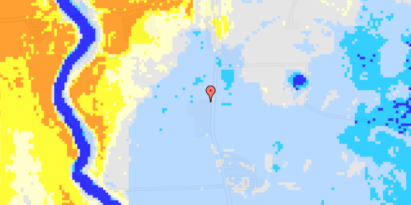 Ekstrem regn på Meldgårdsvej 18B