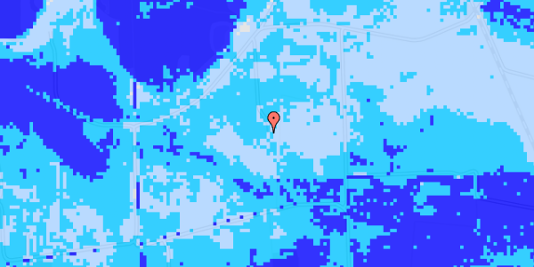 Ekstrem regn på Holmager 22