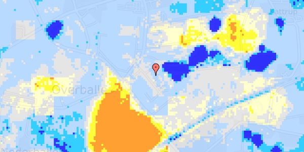 Ekstrem regn på Beringvej 19