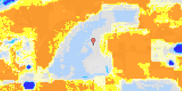 Ekstrem regn på Pinjelunden 11A