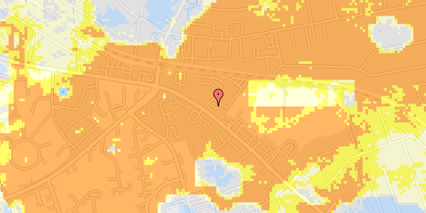 Ekstrem regn på Bagsværd Hovedgade 106, 1. f