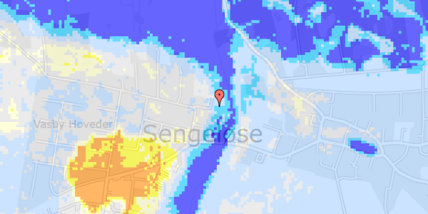 Ekstrem regn på Kirkestien 2C