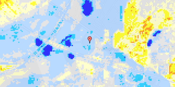 Ekstrem regn på Gammel Viborgvej 11G