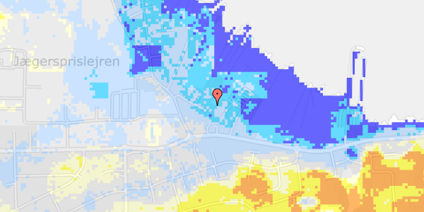 Ekstrem regn på Engvej 14