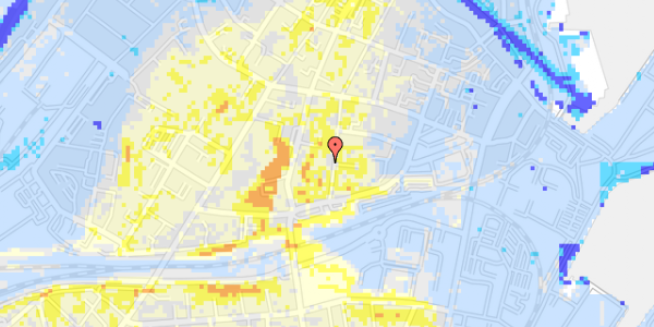 Ekstrem regn på Ryesgade 26, 2. 