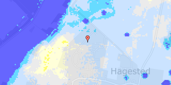 Ekstrem regn på Præsteengen 8