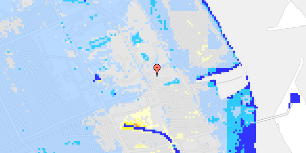 Ekstrem regn på Ved Amagerbanen 39