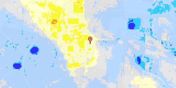 Ekstrem regn på Smedeløkken 5