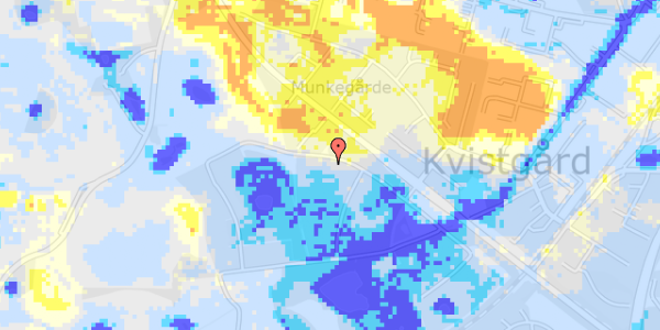 Ekstrem regn på O.F. Kvistgård 8B