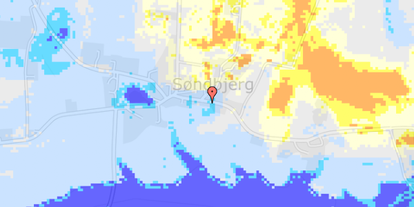 Ekstrem regn på Søndbjerg Strandvej 18