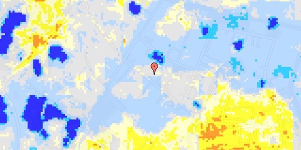 Ekstrem regn på Priorsvej 42